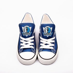 Dallas Mavericks Custom Shoes Basketball Mavericks Low Top Sneakers Dallas NBA Gumshoes Mavericks LT1253