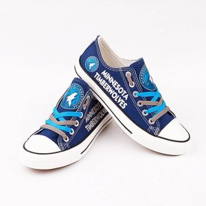 Minnesota Timberwolves Custom Shoes Basketball Timberwolves Low Top Sneakers Minnesota NBA Timberwolves LT1257