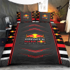 Red Bull Racing Bedding Set Duvet Cover Pillow Case