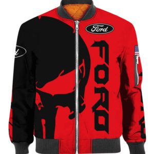Bomber Jacket Ford Casual Jacket For Racer Biker BBJ3362