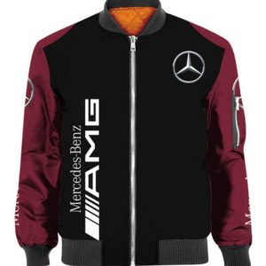 Bomber Jacket Mercedes AMG Team Motorsport Autosport Car Sports For Racer Biker BBJ3301