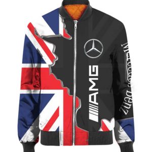 Bomber Jacket Mercedes AMG Team Motorsport Autosport Car Sports For Racer Biker BBJ3302