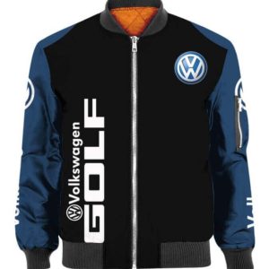 Bomber Jacket Volkswagen 3D Spring Autumn Casual Jacket Car Sports For Racer Biker BBJ3310