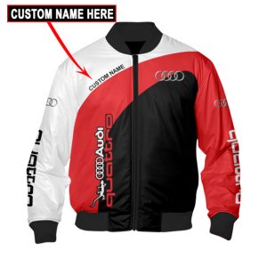 Custom Name Bomber Jacket Audi Ram 3D Spring Autumn Casual Jacket For Racer Biker BBJ3188