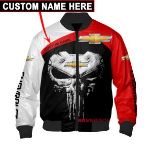 Custom Name Bomber Jacket Chevrolet Chevrolet 3D Spring Autumn Casual For Racer Biker BBJ3249