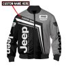 Custom Name Bomber Jacket Jeep 3D Spring Autumn Casual Jacket For Racer Biker BBJ3165