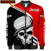 Custom Name Bomber Jacket Jeep 3D Spring Autumn Casual Jacket For Racer Biker BBJ3201