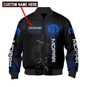 Custom Name Bomber Jacket Mopar Mopar 3D Spring Autumn Casual Jacket For Racer Biker BBJ3217