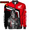 Custom Name Honda 3D Spring Autumn Casual Jacket Pilot Bomber Jacket For Racer Biker BBJ3207