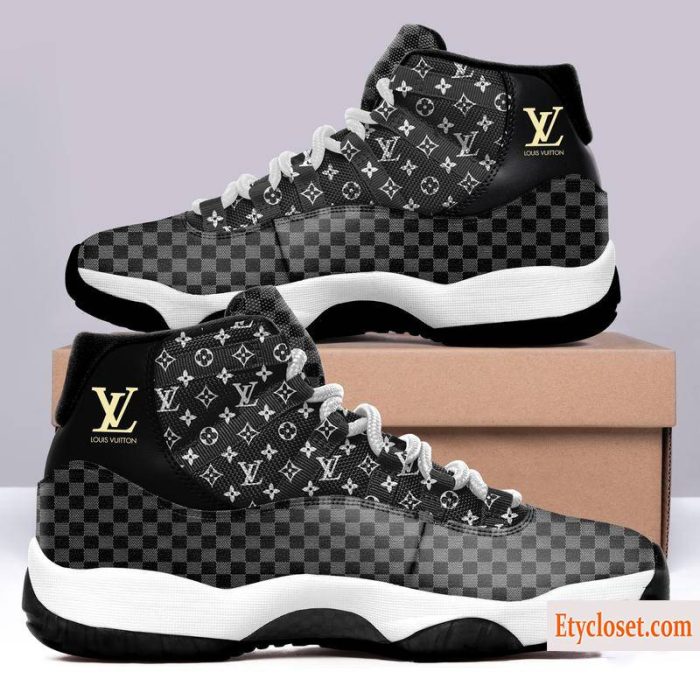 LV Shoes Louis Vuitton Caro Air Jordan 11 Custom Shoes JD110148