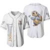 Thumper Rabbit Bambi Gray Stripes Patterns Disney Unisex Cartoon Casual Outfits Custom Baseball Jersey