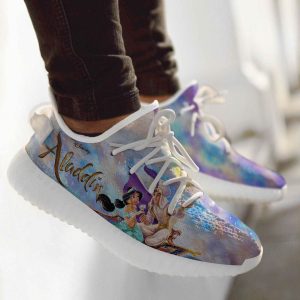 Aladdin Yeezy Couture Film Sneaker Custom Shoes YHC084