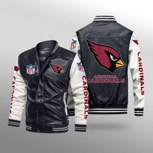 Arizona Cardinals Leather Bomber Jacket CTLBJ192