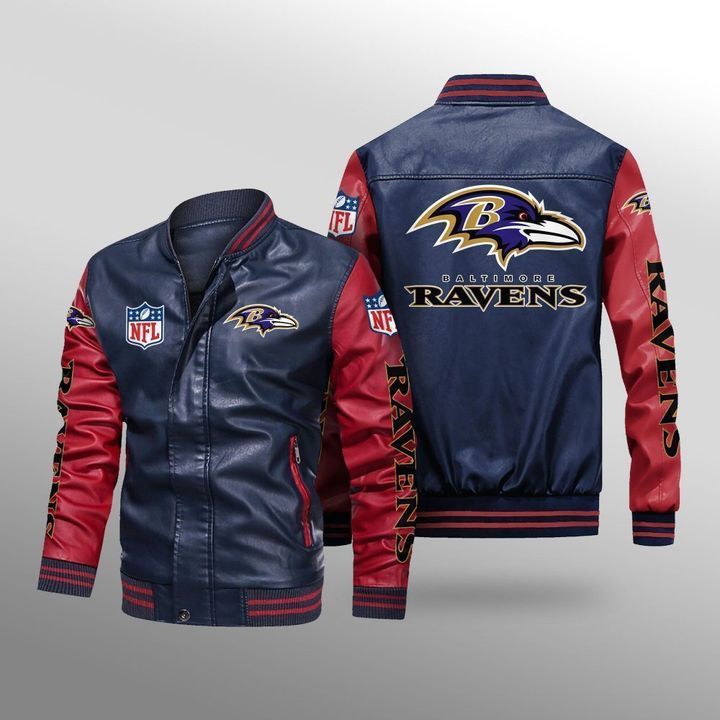 Baltimore-Ravens-Leather-Bomber-Jacket-CTLBJ156-2