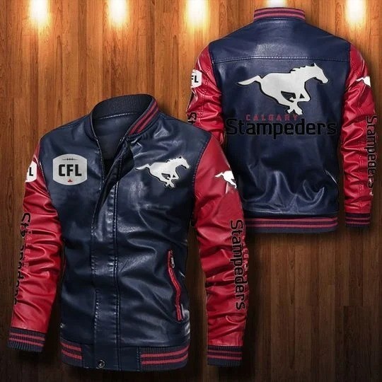 Calgary-Stampeders-Leather-Bomber-Jacket-CTLBJ150-2