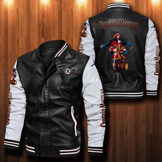Captain-Morgan-Leather-Bomber-Jacket-CTLBJ136-1