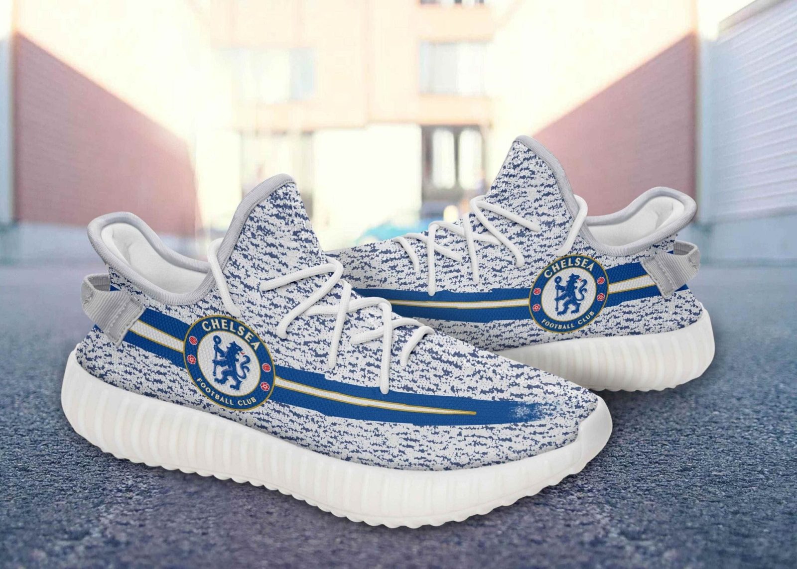 Chelsea-Yeezy-Couture-Football-Sneaker-Custom-Shoes-YHC090 Chelsea Yeezy Couture Football Sneaker Custom Shoes YHC090