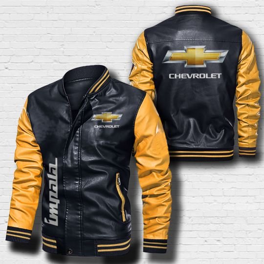 Chevrolet-Impala-Leather-Bomber-Jacket-CTLBJ113-2