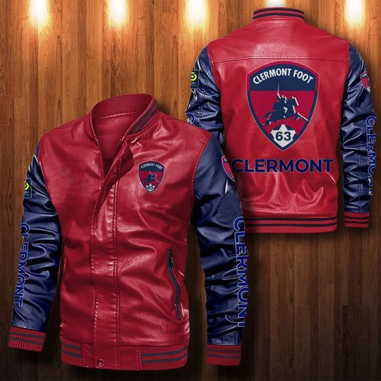 Clermont-Foot-Auvergne-63-Leather-Bomber-Jacket-CTLBJ089-2