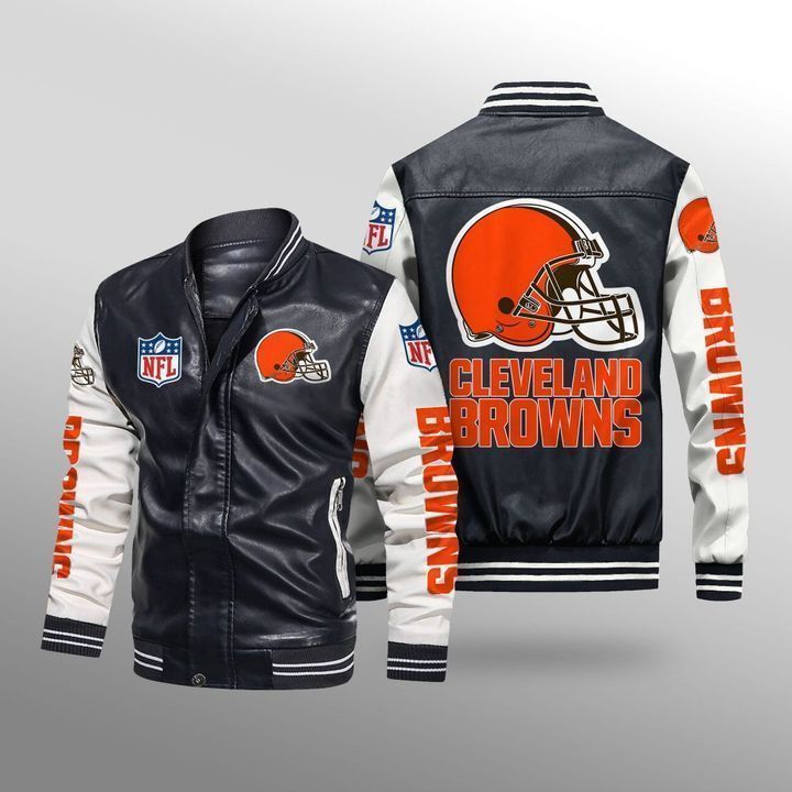 Cleveland-Browns-Leather-Bomber-Jacket-CTLBJ157-1