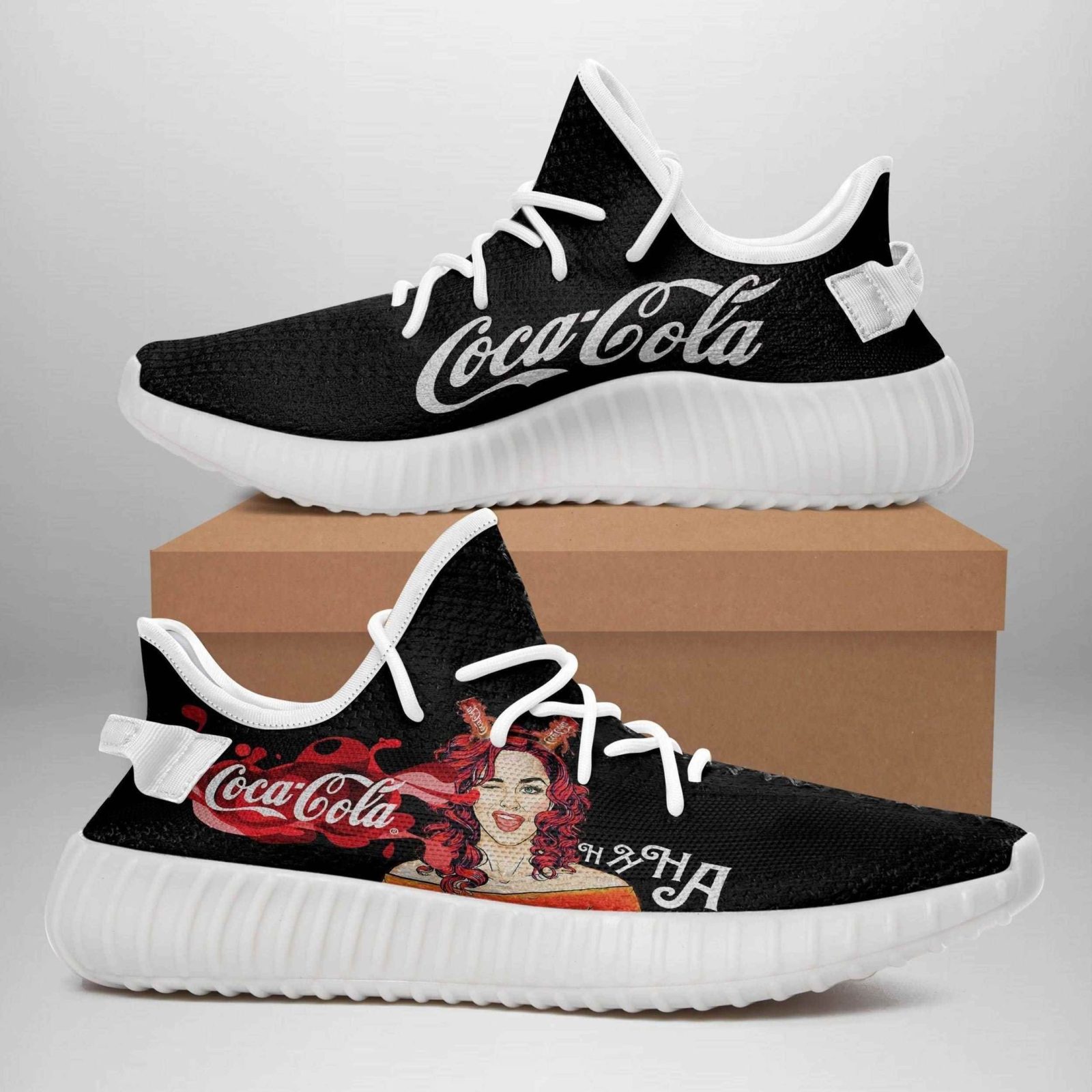 Coca-Cola-Yeezy-Couture-Coca-Cola-Sneaker-Custom-Shoes-YHC033 Coca Cola Yeezy Couture Coca Cola Sneaker Custom Shoes YHC033