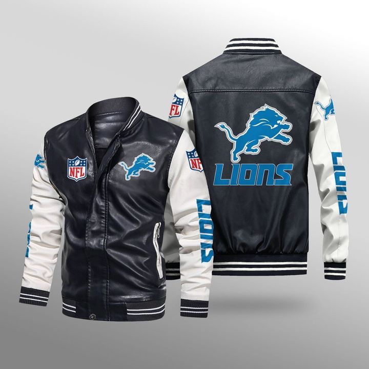 Detroit-Lions-Leather-Bomber-Jacket-CTLBJ205-1