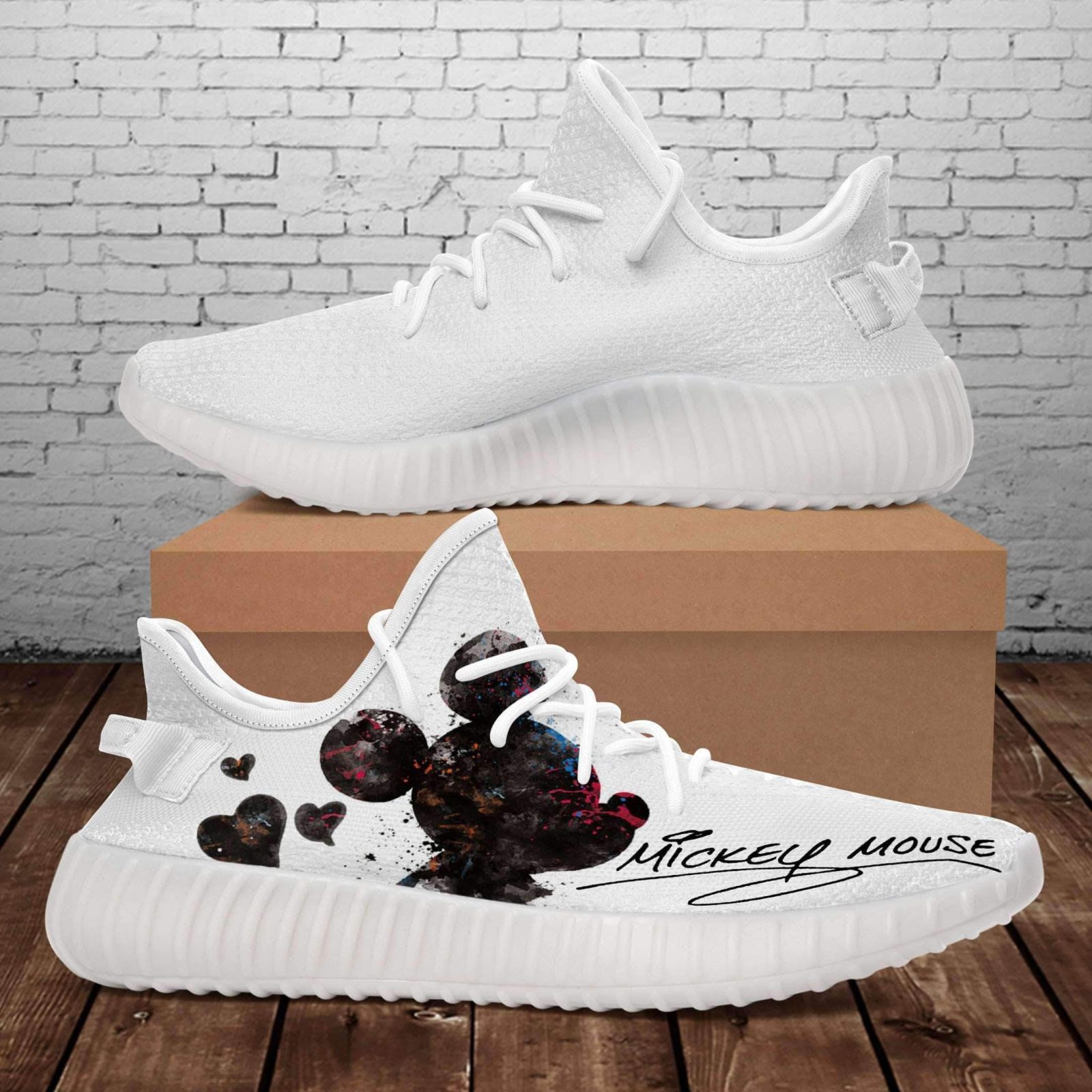 Disney-Yeezy-Couture-Disney-Sneaker-Custom-Shoes-YHC142 Disney Yeezy Couture Disney Sneaker Custom Shoes YHC142