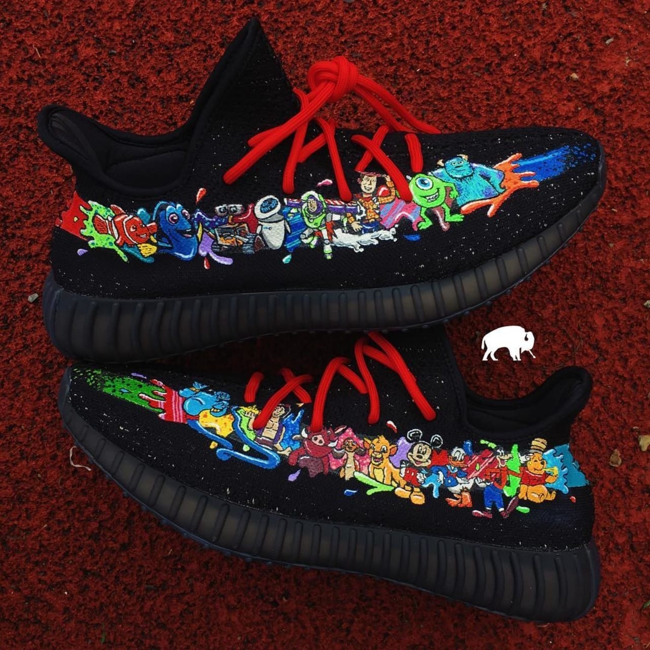 Disney-Yeezy-Couture-Disney-Sneaker-Custom-Shoes-YHC176 Disney Yeezy Couture Disney Sneaker Custom Shoes YHC176
