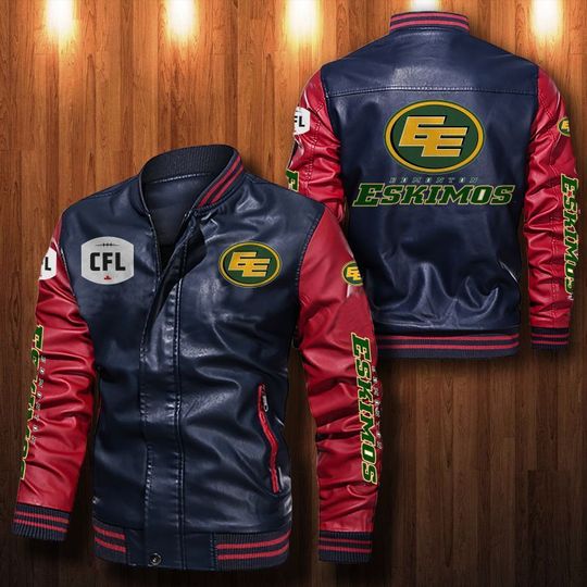 Edmonton-Elks-Leather-Bomber-Jacket-CTLBJ134-2