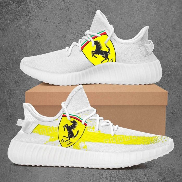 Ferrari Yeezy Couture Car Sneaker Custom Shoes YHC094