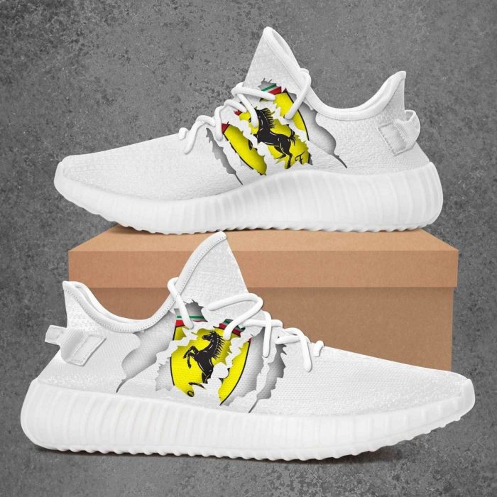 Ferrari Yeezy Couture Car Sneaker Custom Shoes YHC108