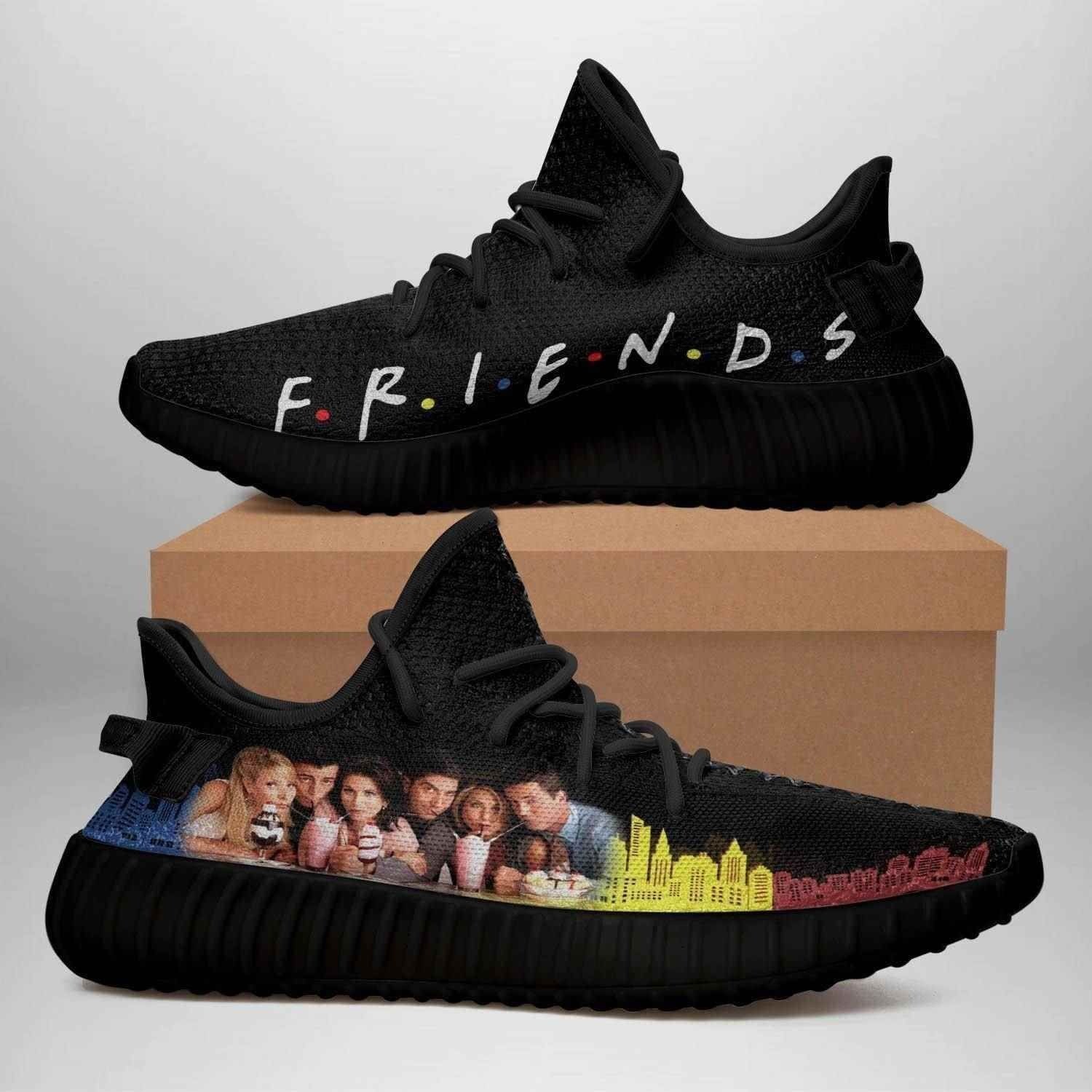 Friends-Yeezy-Couture-Film-Sneaker-Custom-Shoes-YHC082 Friends Yeezy Couture Film Sneaker Custom Shoes YHC082