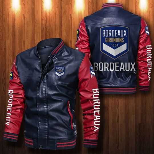 Girondins-De-Bordeaux-Leather-Bomber-Jacket-CTLBJ101-1