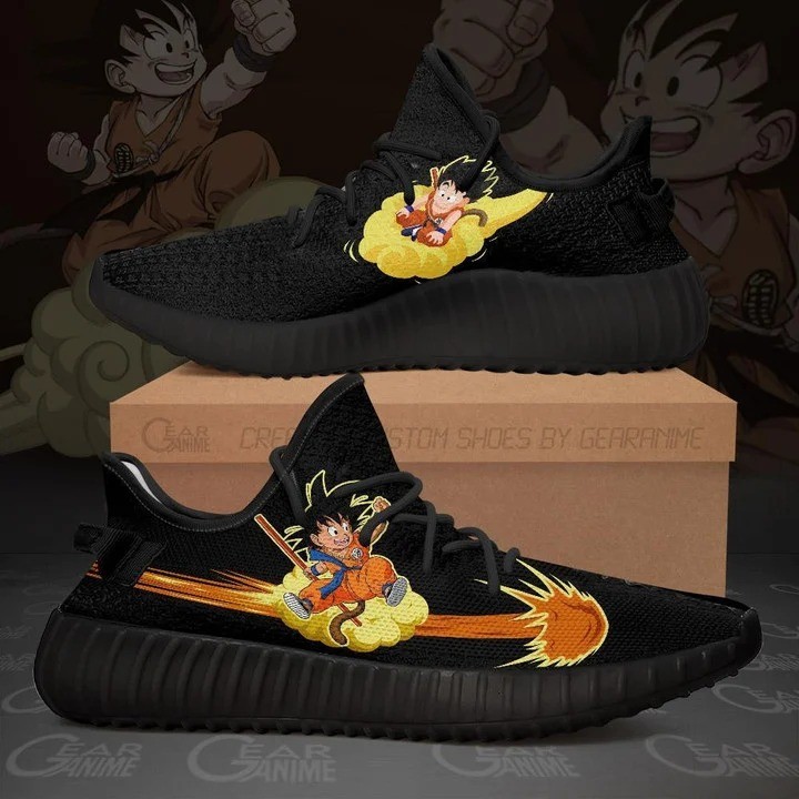 Goku-Yeezy-Couture-Goku-Sneaker-Custom-Shoes-YHC147 Goku Yeezy Couture Goku Sneaker Custom Shoes YHC147