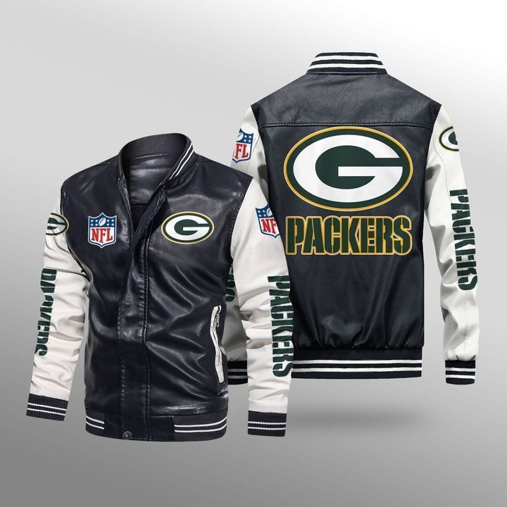 Green-Bay-Packers-Leather-Bomber-Jacket-CTLBJ151-1