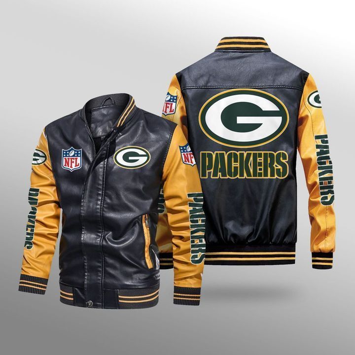 Green-Bay-Packers-Leather-Bomber-Jacket-CTLBJ151-2