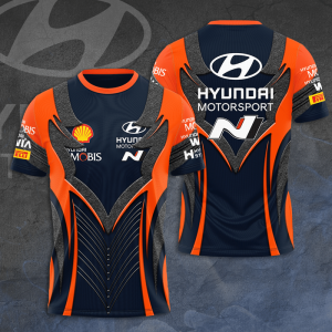 Hyundai Shell Mobis Wrc Unisex 3D T-Shirt TGI320