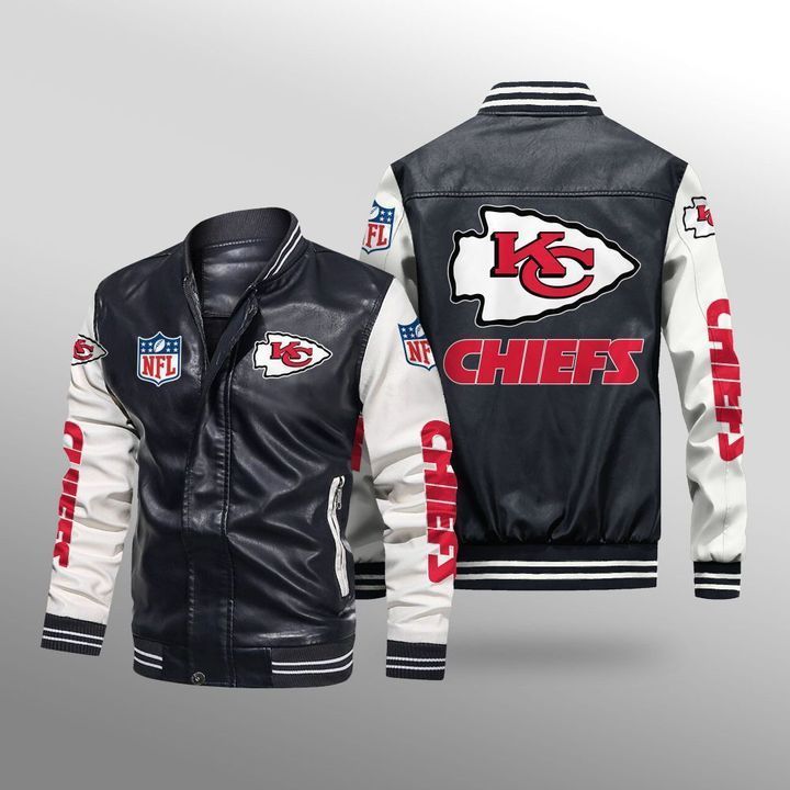 Kansas-City-Chiefs-Leather-Bomber-Jacket-CTLBJ165-1