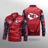 Kansas City Chiefs Leather Bomber Jacket CTLBJ165