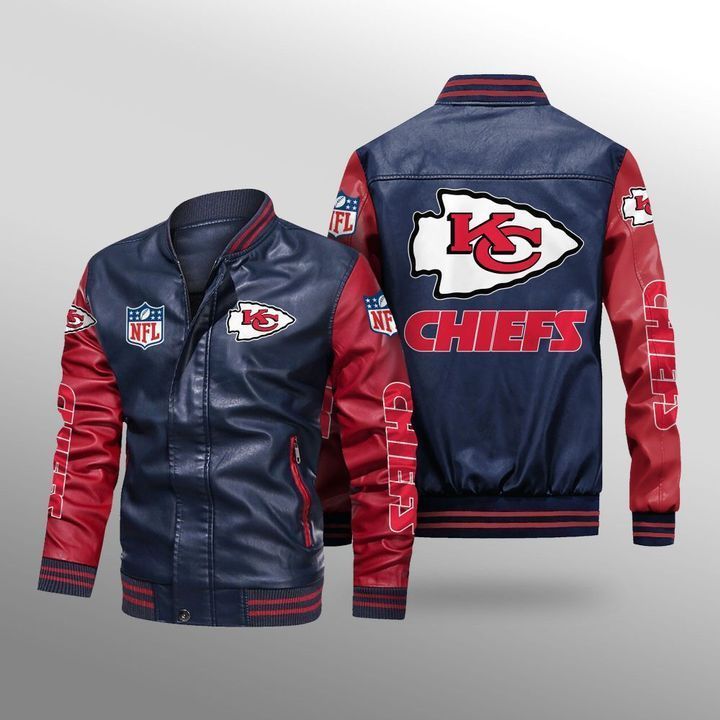 Kansas-City-Chiefs-Leather-Bomber-Jacket-CTLBJ165-2
