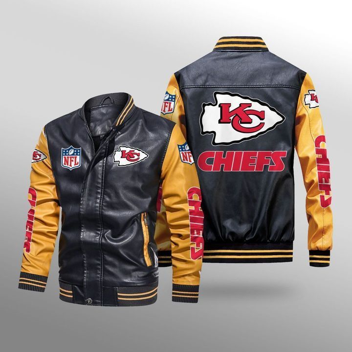 Kansas-City-Chiefs-Leather-Bomber-Jacket-CTLBJ165-3