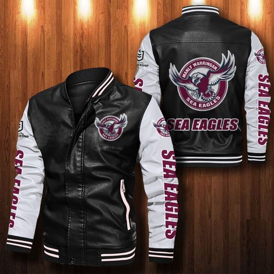 Manly-Warring-Sea-Eagles-Leather-Bomber-Jacket-CTLBJ118-1