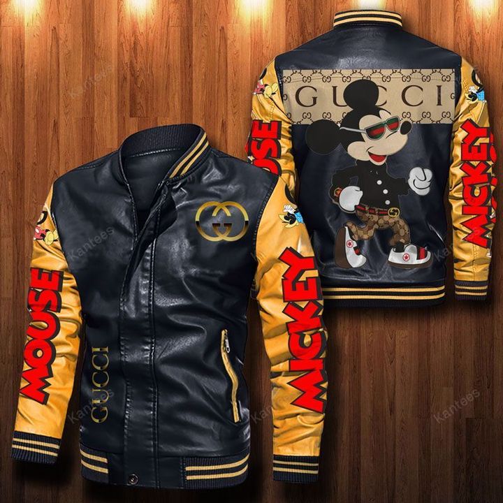 Mickey-Gucci-Leather-Bomber-Jacket-CTLBJ154-3