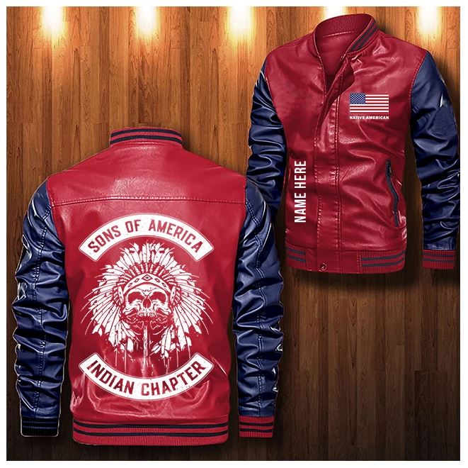 Native-American-Custom-Personalized-Leather-Bomber-Jacket-CTLBJ140-4