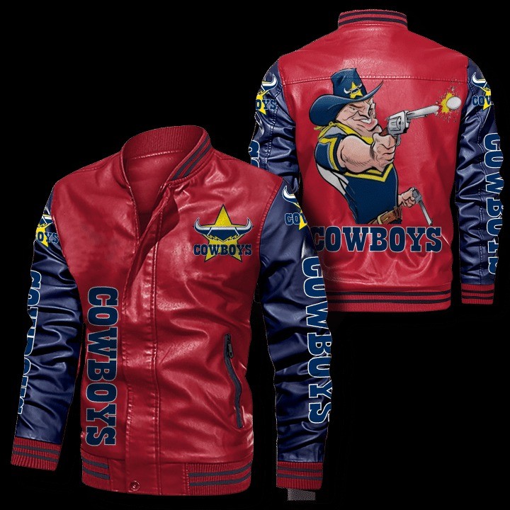 North-Queensland-Cowboys-Leather-Bomber-Jacket-CTLBJ179-2
