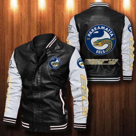 Parramatta-Eels-Leather-Bomber-Jacket-CTLBJ127-2