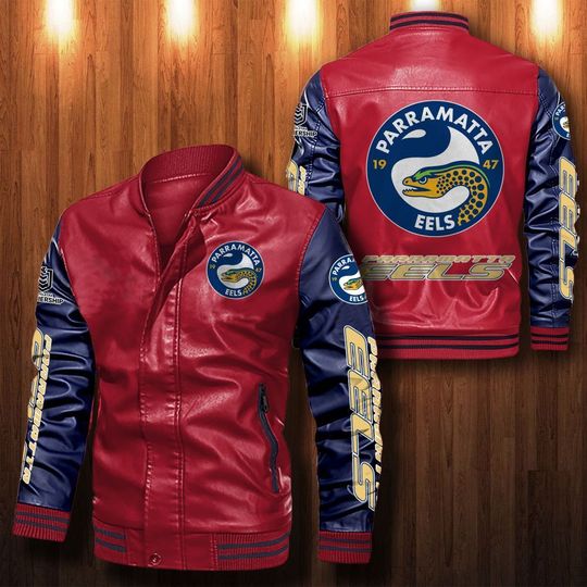 Parramatta-Eels-Leather-Bomber-Jacket-CTLBJ127-3