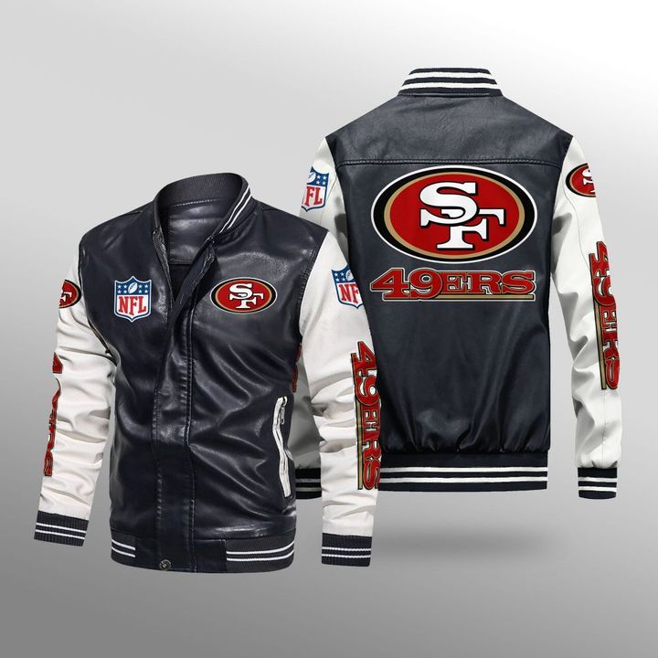 San-Francisco-49Ers-Leather-Bomber-Jacket-CTLBJ196-1