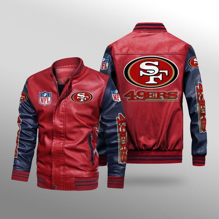 San-Francisco-49Ers-Leather-Bomber-Jacket-CTLBJ196-2