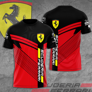 Scuderia Ferrari Unisex 3D T-Shirt TGI307